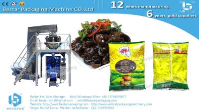 China How to pack agaric mixing with sauce in pouch BSTV-550AZ for sale