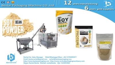 China 500g soybean powder stand up pouch packing machine [Bestar] doypack machine for sale