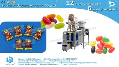 China Bestar two bowls counting packaging machine for jelly beans for sale