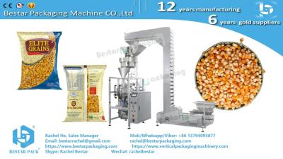 China High speed 130 bpm packaging machine for 50g corn grain sachet BSTV-450BZ for sale