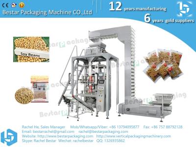 China how to pack soybean with Bestar vertical packing machine BSTV-550BZ for sale