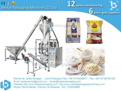 China How to pack bread flour in plastic bag by machine automatically for sale