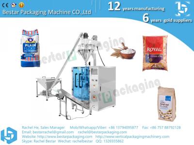 China New design automatic powder packing machine for bread flour wheat flour for sale