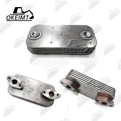 China OKEIMT Engine Oil Cooler Compatible with Cat C4.4 5P for sale