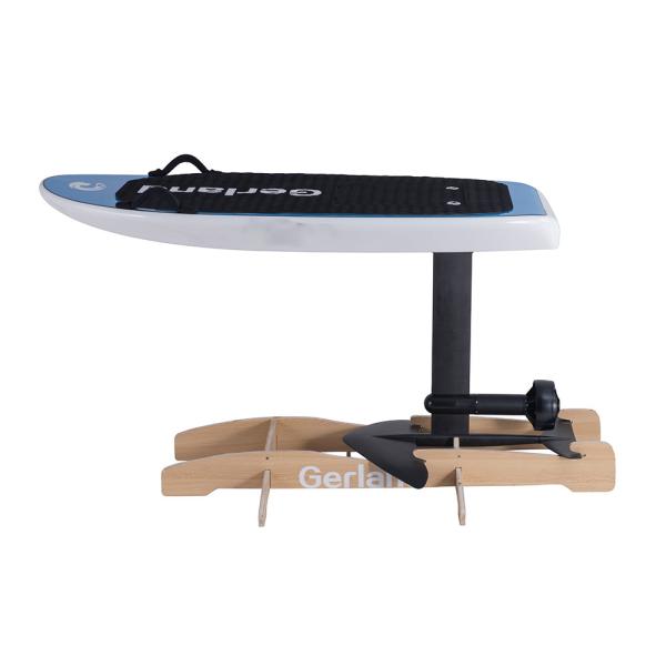 Quality 180*60*20CM OEM Electric Surfboard Hydrofoil with Strong Motor and Baterry in Black for sale