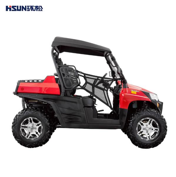 Quality 550cc 4x4 UTV Liquid-cooled Single Cylinder Hisun with AT 25*8-12 Radial Tire Size for sale