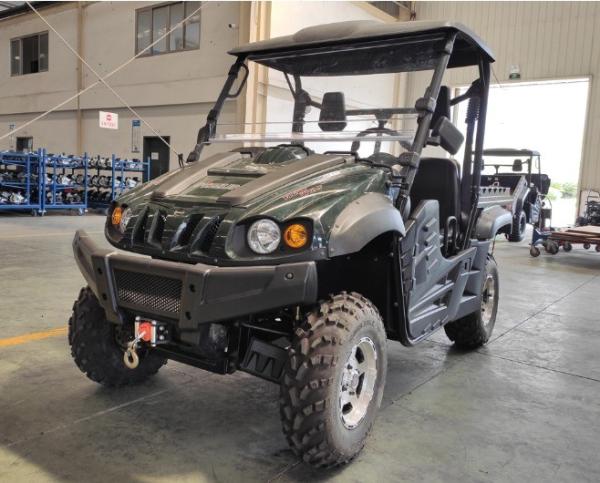 Quality 500cc UTV with Hisun Electric Injection Single Cylinder Water Cooled Engine and 2 Seats for sale