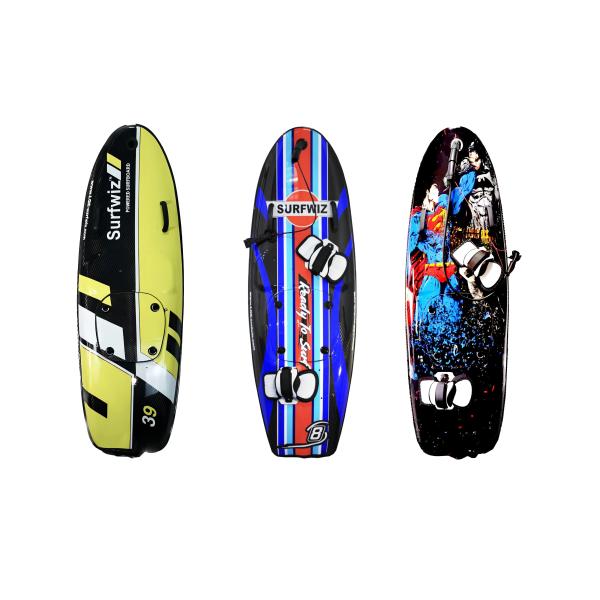 Quality Customized Logo Yacht Exhibition Fuel-Powered Carbon Fibre Surfboards for Speed for sale