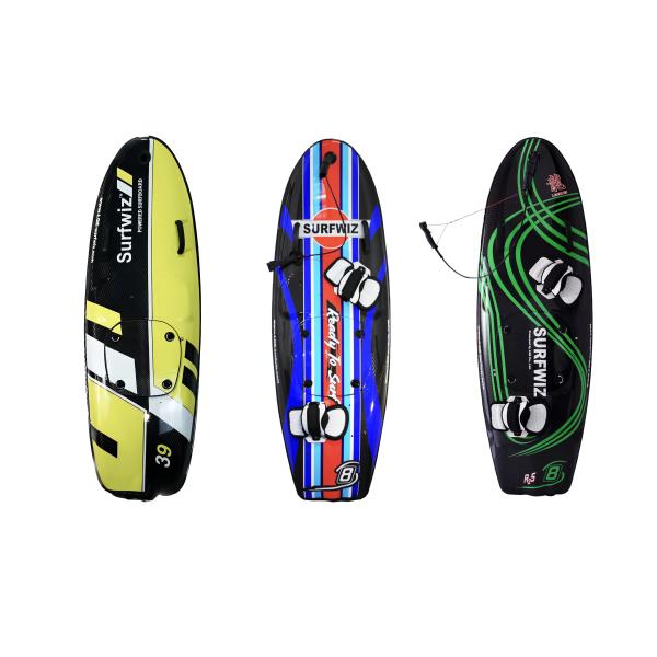 Quality Max Speed 60km/h Direct Lightweight 19kg Portable Jet Surfboard with Motor Pattern for sale