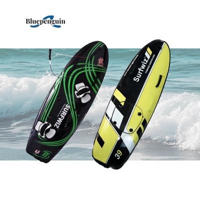 China Surfing Game Powerful 110cc Electric Surfboard Max Speed 60km/H for sale
