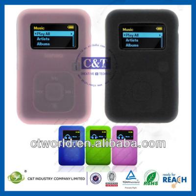 China Sansa MP3 Player Silicone Cell Phone Protective Cases For SanDisk Sansa Clip+ for sale