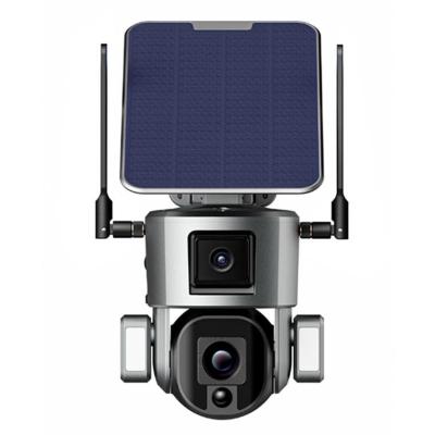 Китай IP66 водонепроницаемая 4K солнечная камера видеонаблюдения для наружного наблюдения продается