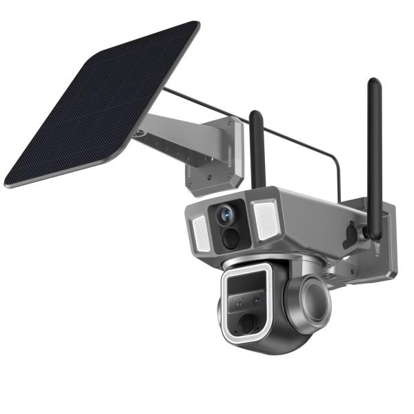 Quality UHD LTE Solar Powered CCTV Camera for sale