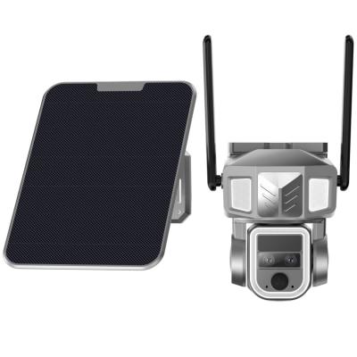 China Câmera de segurança remota durável 2K 4G com painel solar 20X Zoom Lens à venda