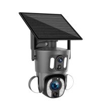 Quality 10X Zoom Solar Powered PTZ Security Camera for sale