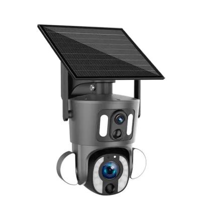 China 10X Zoom Solar Powered PTZ Security Camera for sale