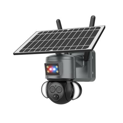 Китай OEM 4G Lte Солнечная камера безопасности с сим-картой 6MP низкое потребление энергии продается