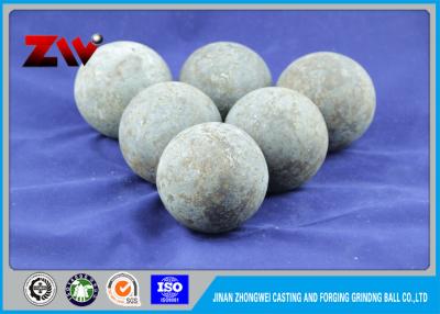 China HRC 60-68 High Hardness forged grinding ball 60MN B2 , ball mill media for sale