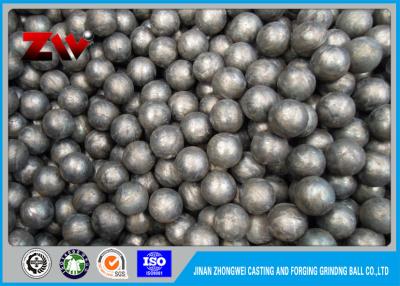 中国 金鉱山の粉砕の鋳鉄の球、弛みの製造所の粉砕の球 HRC 60-68 販売のため
