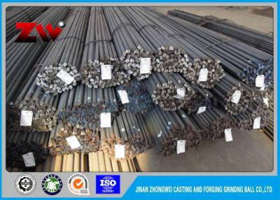 China Steel grinding rods with good surface for ball mill  75mr / 60Mn / 45# for sale