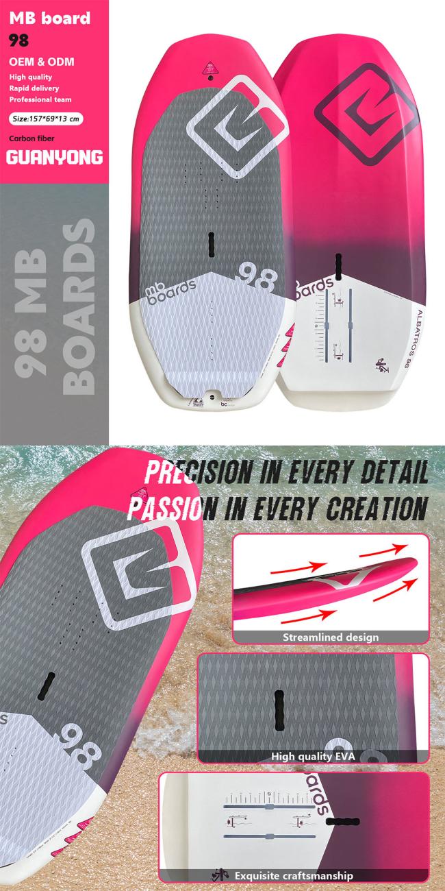 Carbon Fiber MB Board showing multiple capacity options and construction details