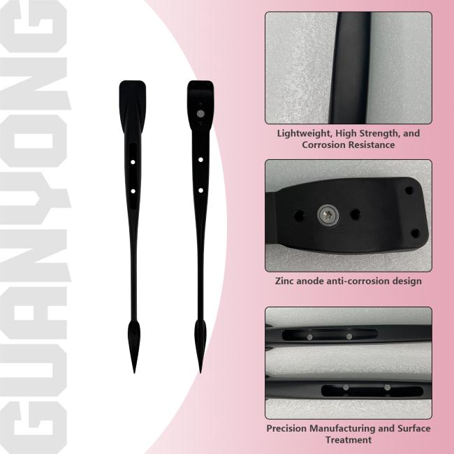 GY-Axis Black Psychoshort Advance+ Aluminum Fuselage with integrated zinc anode technology