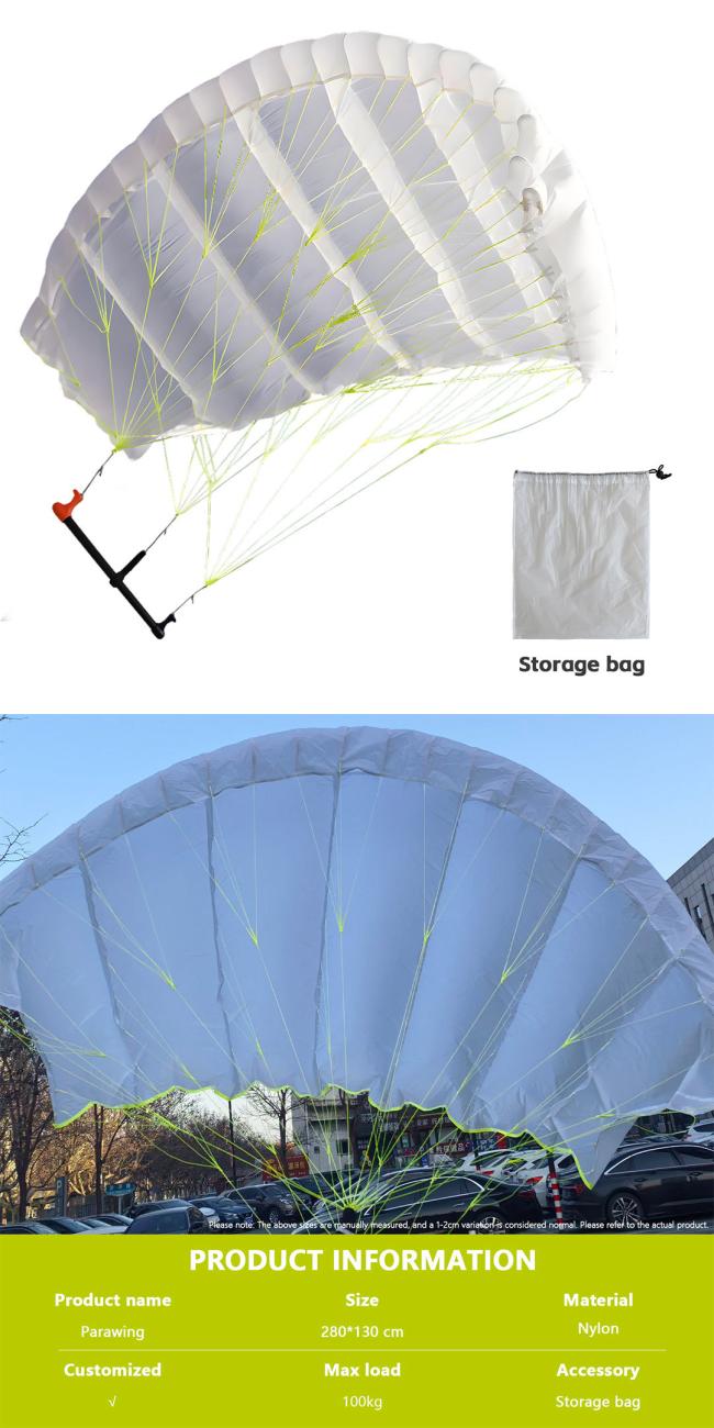 Parawing 5M PVC Wingfoil in use during teaching and training scenarios