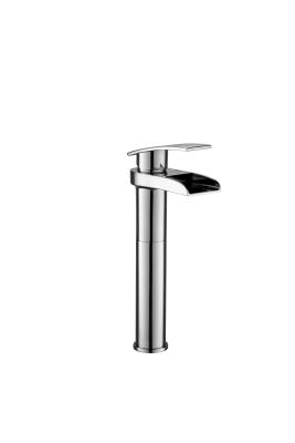 China Minimum 0.5 Bar Brushed Brass Sink Mixer for bath tubs showers for sale