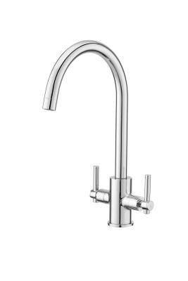 China Brass Material Kitchen Mixer Faucet Coral For Long Lasting Use for sale