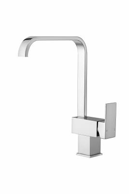 China Chrome Single Lever Modern Kitchen Mixer Tap  3 Year Warranty for sale