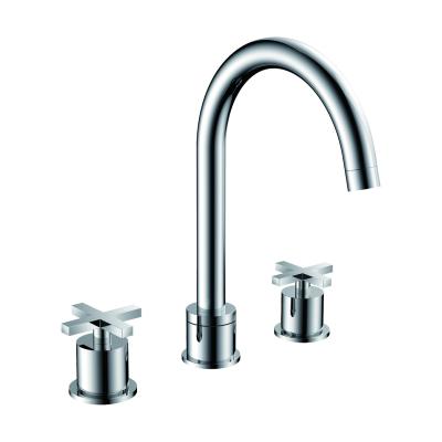 China Wall Mounting Concealed Water Mixer Chrome Durable And Stylish for sale
