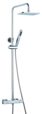 China Coral Chrome Thermostatic Bath Shower Tap Shower Mixer Thermostatic Valve S1002 for sale