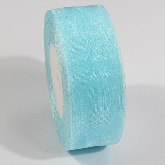 Close-up of ribbon edge and weave pattern