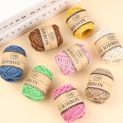China 2mm Natural Jute Rope 10m Eco Friendly DIY Craft Jute Rope for sale
