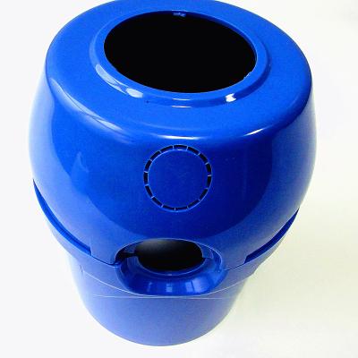 China Blue PC Material Kitchenware Plastic Product 20~60 HRC Plastic Injection Moulding for sale