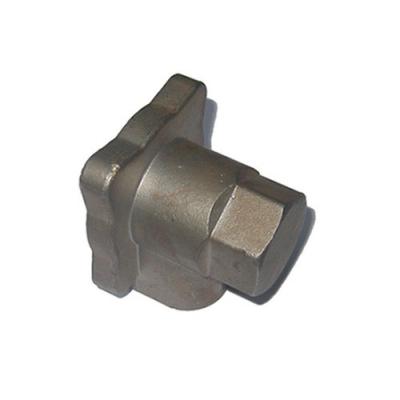 China Precision Iron Casting Parts QT400 Cast Steel Ball Valve Body For Industrial Machinery for sale