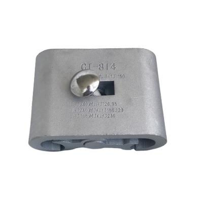 China ADC10 Aluminum Alloy Casting Parts Overhead Line Clamp CT Clamp for sale
