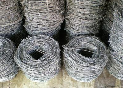 China Galvanized Coated 2.5 Mm B And Q Razor Blade Barbed Wire for sale