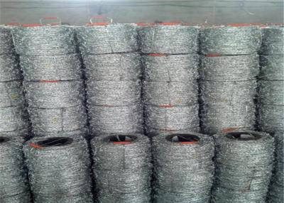 China Bobina 2.5mm Dia Razor Barbed Wire Galvanized da única costa 250m à venda