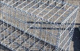 China Mesh 3.2mm Woven Gabion Baskets Rust Resistance for sale