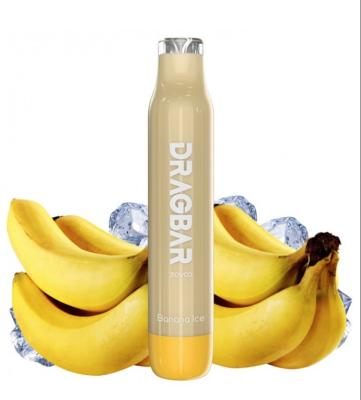 China Banana Ice Zovoo Dragbar 600 Disposable 600 puffs Vape Or Electronic Cigarette or Cig with Stock for sale