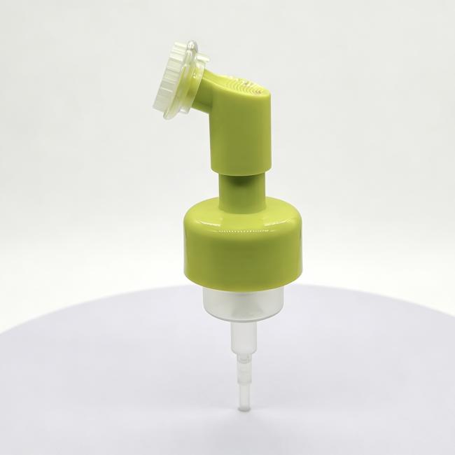 Close-up view of Foam Pump K513 demonstrating construction and finish