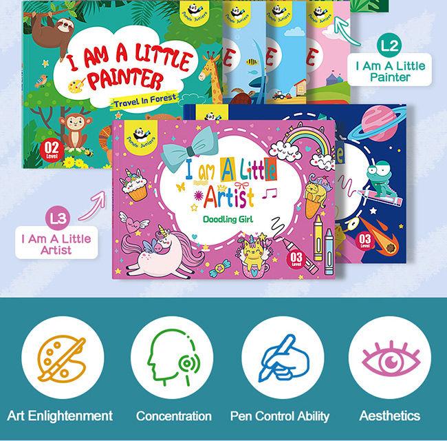 Intellectual Growth Toddlers Coloring Book Animal Painting Cultivate Color Sensitivity 0