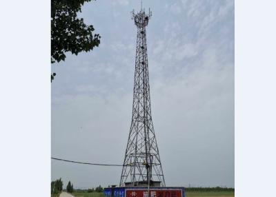 China ISO Galvanized Ground Based Telecom Towers 3/4 Legged Lattice Tower for sale
