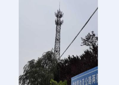 China Ground Based GBT Telecom Tower Steel Transmission Tower A36 A572 Grade for sale