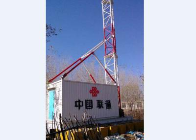 China Power Coated GSM Antenna Tower Erosion Resistant For  Telecommunication for sale