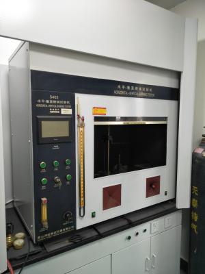 China Stainless Steel Horizontal Flammability Testing Equipment UL94 Standard for sale