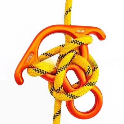 Outdoor Hardware Climbing Descender Figure Eight Ring for Rapid Descent Protection