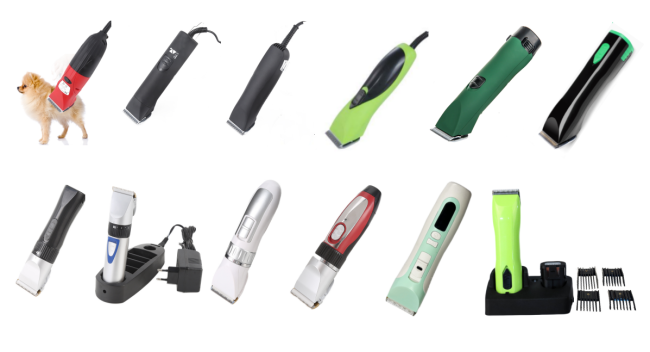 Rechargeable Low Noise Pet Clipper with accessories