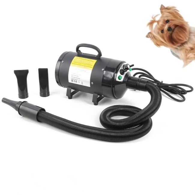 Professional pet grooming dryer with multiple nozzles